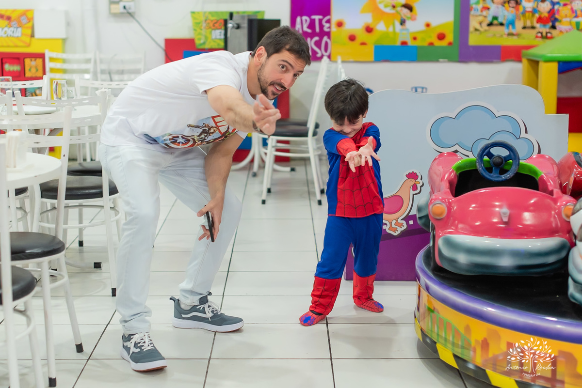 Paolo - 3 anos - Festa Infantil - Festa de Criança - Fotografia de Família – Marvel – Homem Aranha – Arte e Riso – Antonio Rocha Fotografias - Satolep - Pelotas
