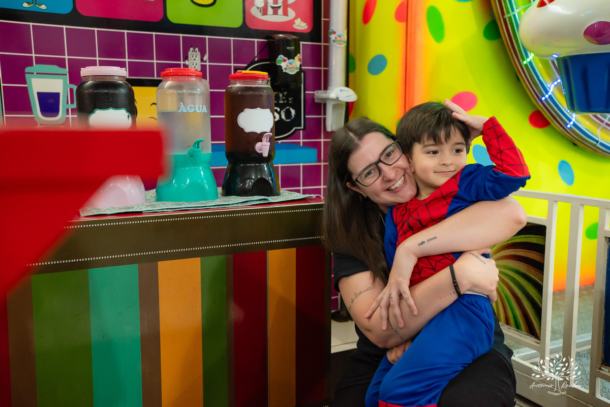 Paolo - 3 anos - Festa Infantil - Festa de Criança - Fotografia de Família – Marvel – Homem Aranha – Arte e Riso – Antonio Rocha Fotografias - Satolep - Pelotas