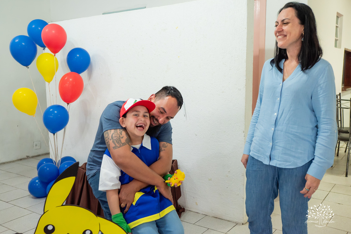 Arthur - 7 anos - Festa Infantil - Festa de Criança - Fotografia de Família – Pokemon – Picachu – Big Fest – Antonio Rocha Fotografias - Satolep - Pelotas