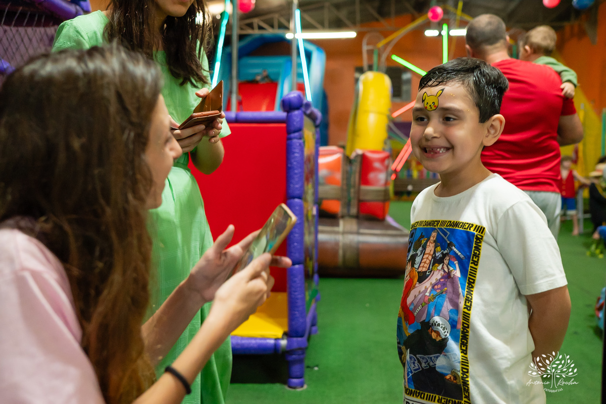 Arthur - 7 anos - Festa Infantil - Festa de Criança - Fotografia de Família – Pokemon – Picachu – Big Fest – Antonio Rocha Fotografias - Satolep - Pelotas