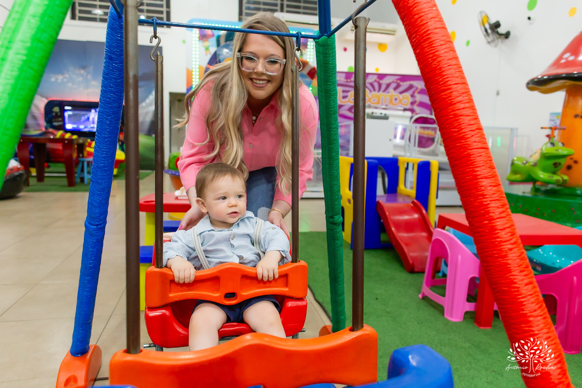 Joaquim – 1 ano - Festa Infantil - Festa de Criança - Fotografia de Família – Bolo Fofo – Loly Pop – Antonio Rocha Fotografias - Satolep - Pelotas