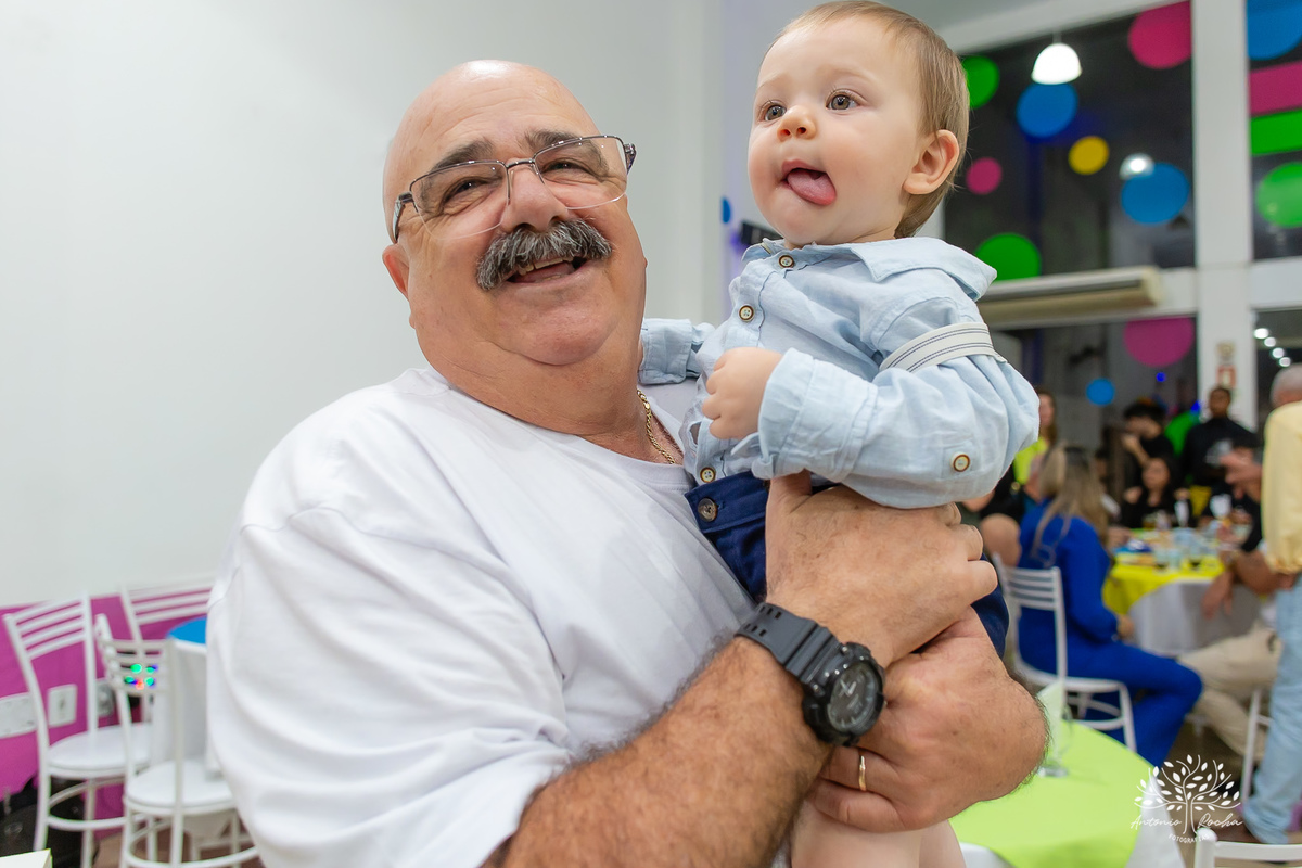Joaquim – 1 ano - Festa Infantil - Festa de Criança - Fotografia de Família – Bolo Fofo – Loly Pop – Antonio Rocha Fotografias - Satolep - Pelotas