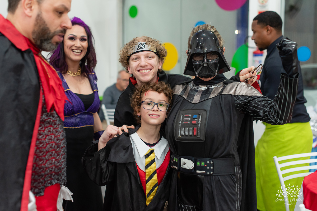 Davi - 8 anos – Gi – André - Festa Infantil - Festa de Criança - Fotografia de Família – Halloween – Harry Poter – Loly Pop – Antonio Rocha Fotografias - Satolep - Pelotas