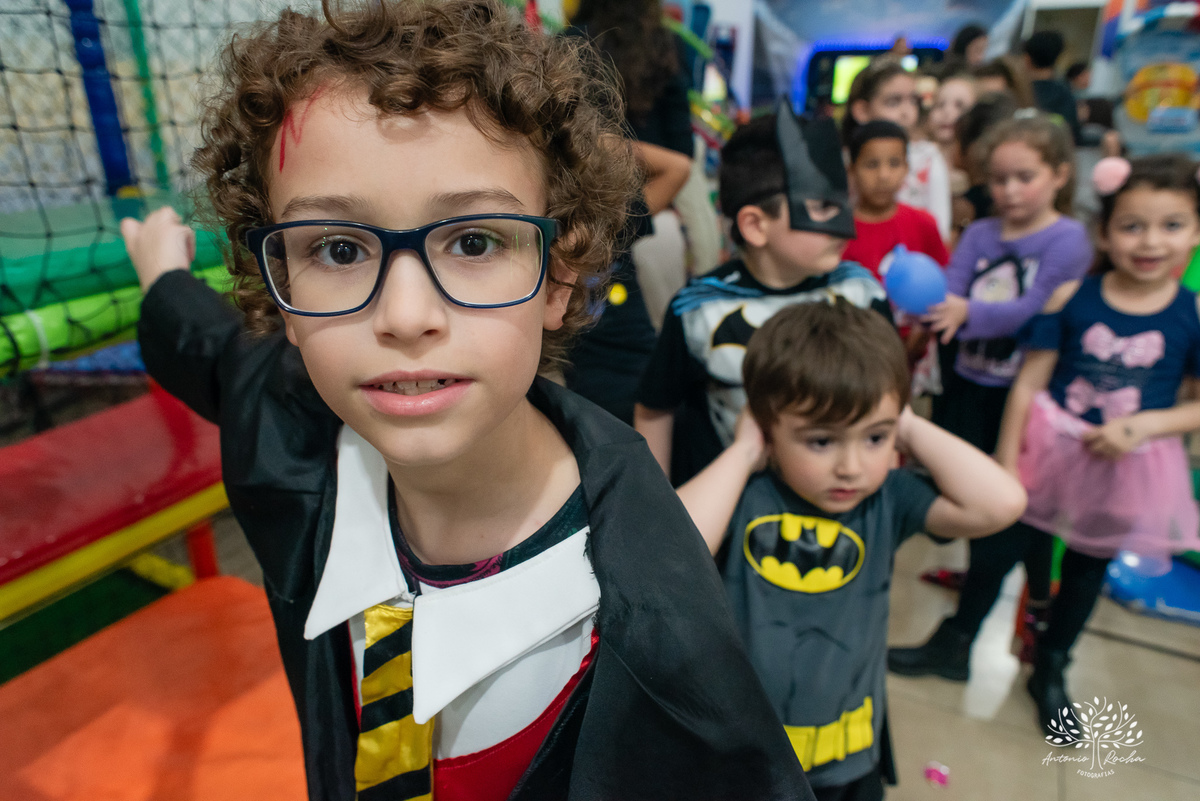 Davi - 8 anos – Gi – André - Festa Infantil - Festa de Criança - Fotografia de Família – Halloween – Harry Poter – Loly Pop – Antonio Rocha Fotografias - Satolep - Pelotas
