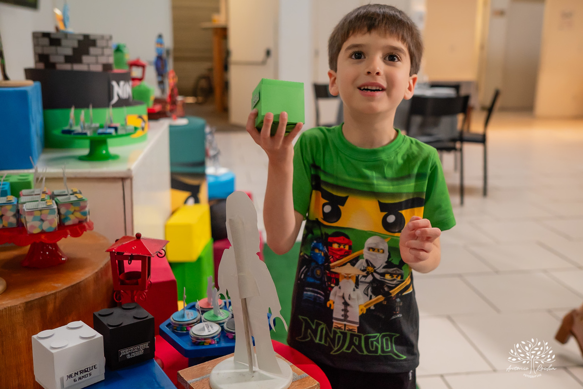 Henrique – 6 anos – Festa Infantil - Festa de Criança - Fotografia de Família – Ninjago – Cliff Kids – Antonio Rocha Fotografias - Satolep - Pelotas
