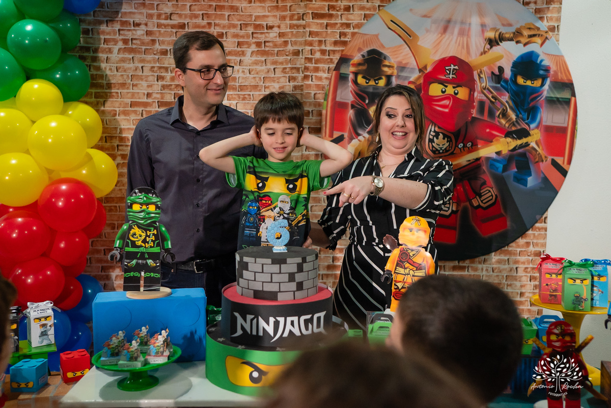Henrique – 6 anos – Festa Infantil - Festa de Criança - Fotografia de Família – Ninjago – Cliff Kids – Antonio Rocha Fotografias - Satolep - Pelotas
