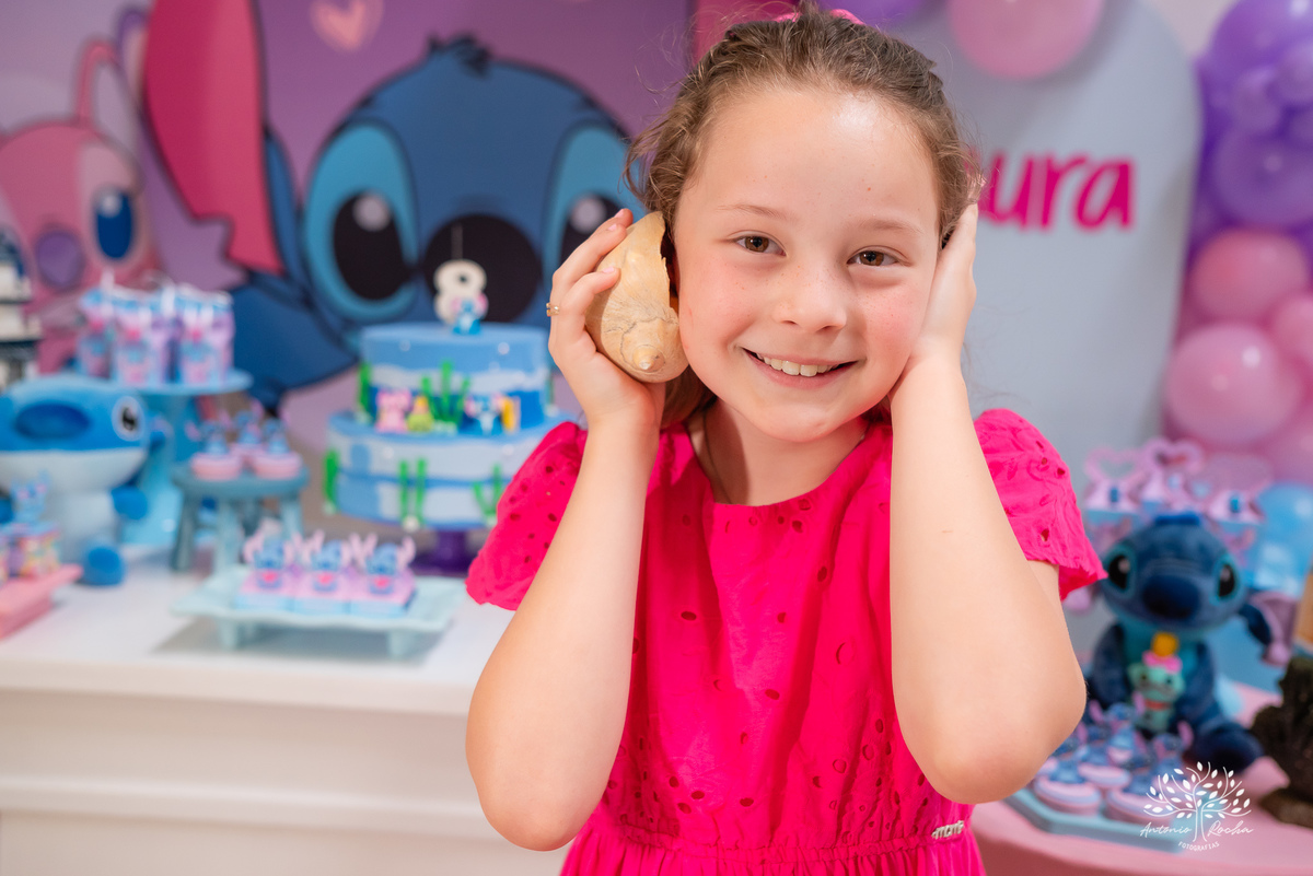 Laura – Cliff Kids – Stitch – Festa Infantil – Festa de Criança – Fotografia de Família - Pelotas - Antonio Rocha Fotografias
