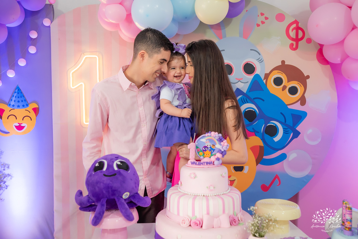 Valentina– Duda Kids – Bolo Fofo – Festa Infantil – Festa de Criança – Fotografia de Família - Pelotas - Antonio Rocha Fotografias