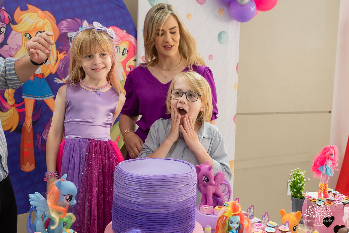 Bárbara – Viviane Milbrath Marten – Mauricio Casarin – Huguinho - Tio Guigui –Little Pony – Festa Infantil – Festa de Criança – Fotografia de Família - Pelotas - Antonio Rocha Fotografias