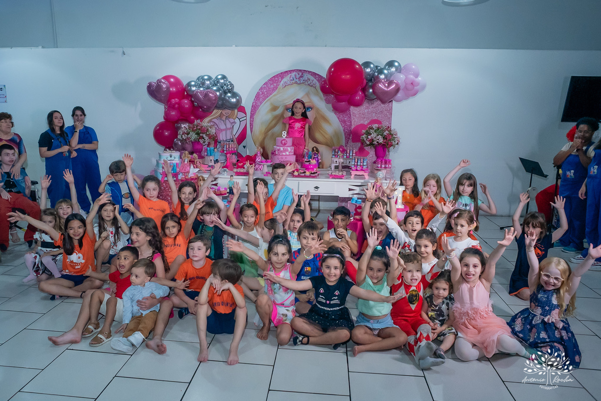 Marcela– Cliff Kids – Barbie – Festa Infantil – Festa de Criança – Fotografia de Família - Pelotas - Antonio Rocha Fotografias