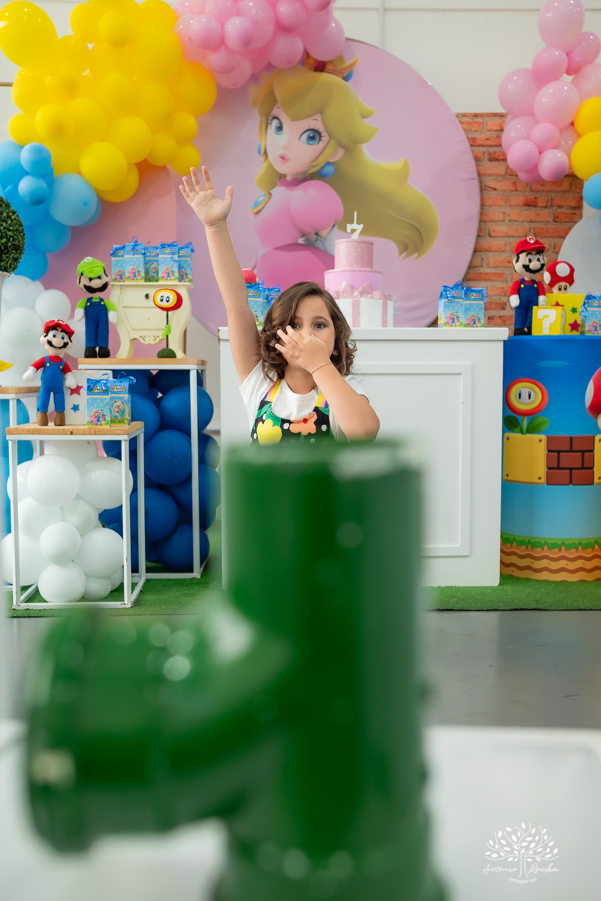 Alice - 8 anos - Super Mario Bros - Loly Pop - Rosalinda - Rio Grande - Pelotas - Antonio Rocha Fotografias - Festa Infantil - Fotografia de Família - Fotografia de Criança