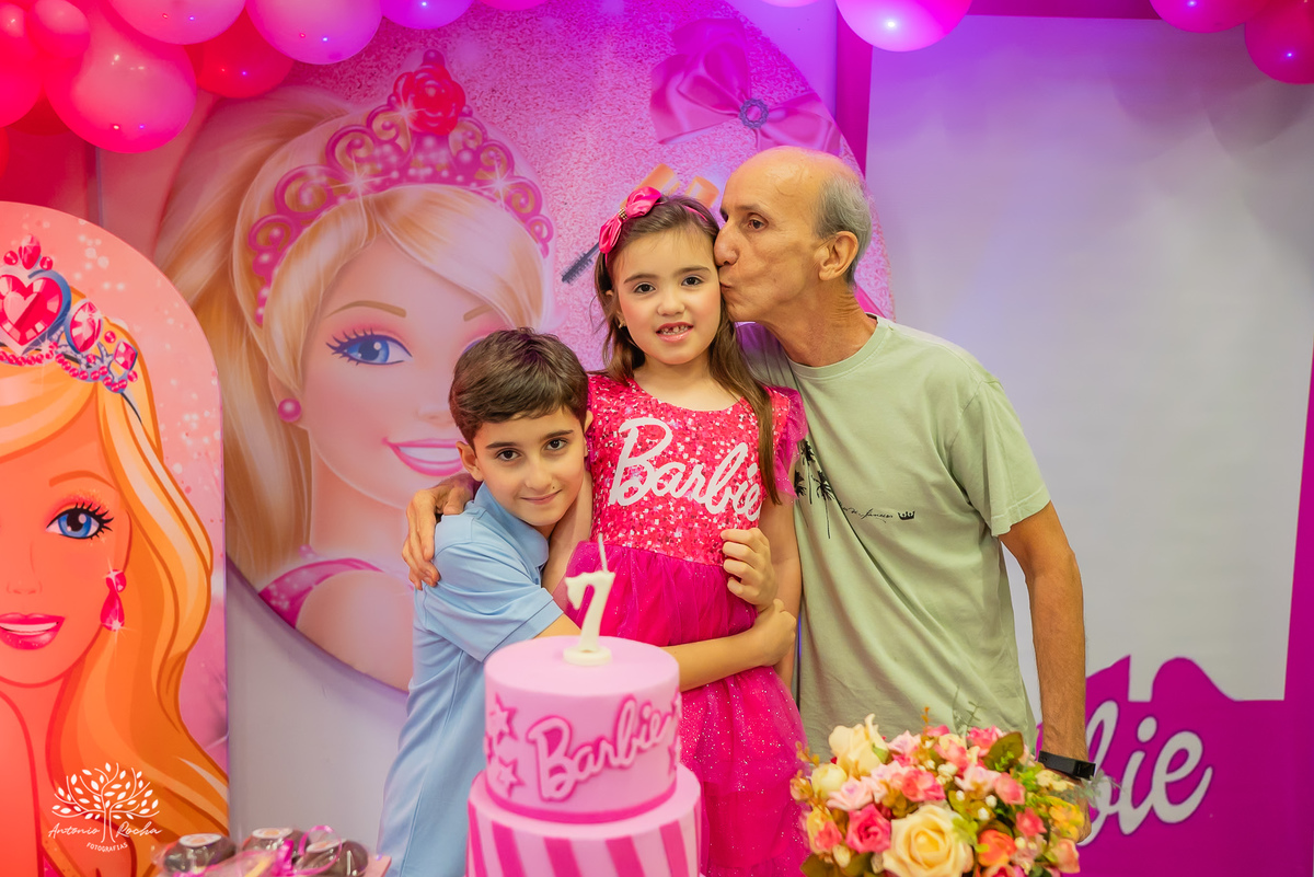 Cecília – Candy Club - Festa Infantil – Festa de Criança – Fotografia de Família – Barbie - Pelotas - Antonio Rocha Fotografias