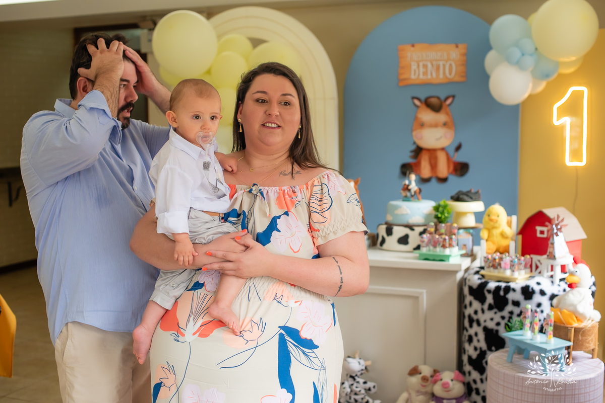 Bento – Primeiro Aninho – 1 ano - Associação Rural de Pelotas - Festa Infantil – Festa de Criança – Fotografia de Família – Decoração Fazendinha – Realize Festas - @realizefestaspelotas - Pelotas - Antonio Rocha Fotografias