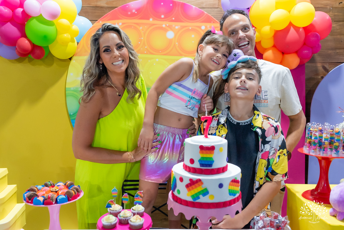 Rafaela - Rafa– 7 anos – Brincar e Ser Feliz – Festa Infantil – Fotografia de Família - Fotos de Aniversário - Festa de Criança - Pelotas - Antonio Rocha Fotografias