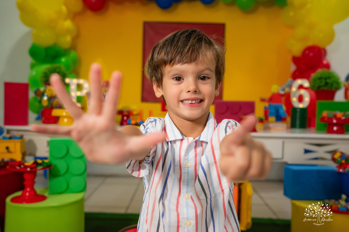 Pedro – 6 anos – Cliff Kids - Festa Infantil – Festa de Criança – Festa de Família - Fotografia de Família - Fotos de Aniversário - Festa de Criança – Lego - Pelotas - Antonio Rocha Fotografias