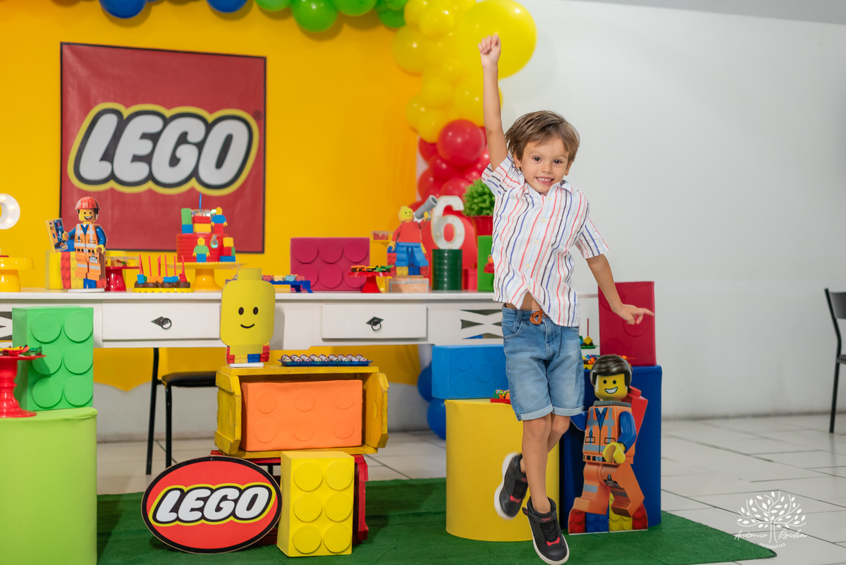 Pedro – 6 anos – Cliff Kids - Festa Infantil – Festa de Criança – Festa de Família - Fotografia de Família - Fotos de Aniversário - Festa de Criança – Lego - Pelotas - Antonio Rocha Fotografias
