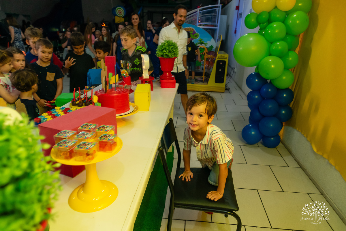 Pedro – 6 anos – Cliff Kids - Festa Infantil – Festa de Criança – Festa de Família - Fotografia de Família - Fotos de Aniversário - Festa de Criança – Lego - Pelotas - Antonio Rocha Fotografias