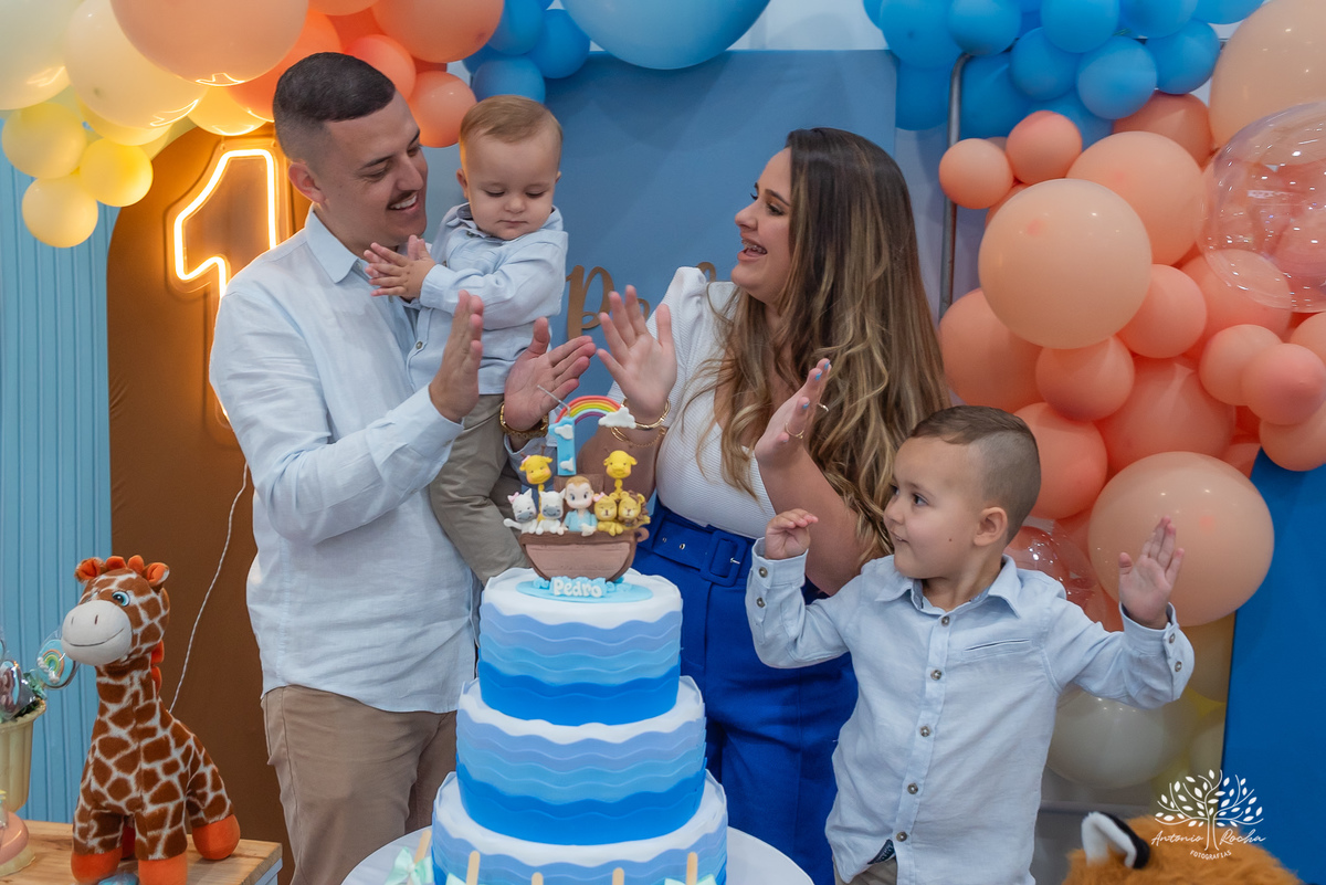 Pedro – 1 ano – primeiro aninho - Festa Infantil – Festa de Criança – Festa de Família – fotografia – arca de noe – loly pop – Fotos de Aniversário - Antonio Rocha Fotografias - Pelotas