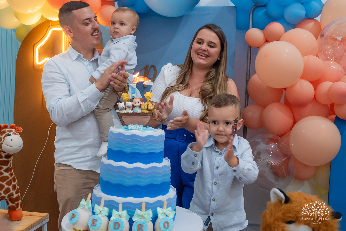 Pedro – 1 ano – primeiro aninho - Festa Infantil – Festa de Criança – Festa de Família – fotografia – arca de noe – loly pop – Fotos de Aniversário - Antonio Rocha Fotografias - Pelotas
