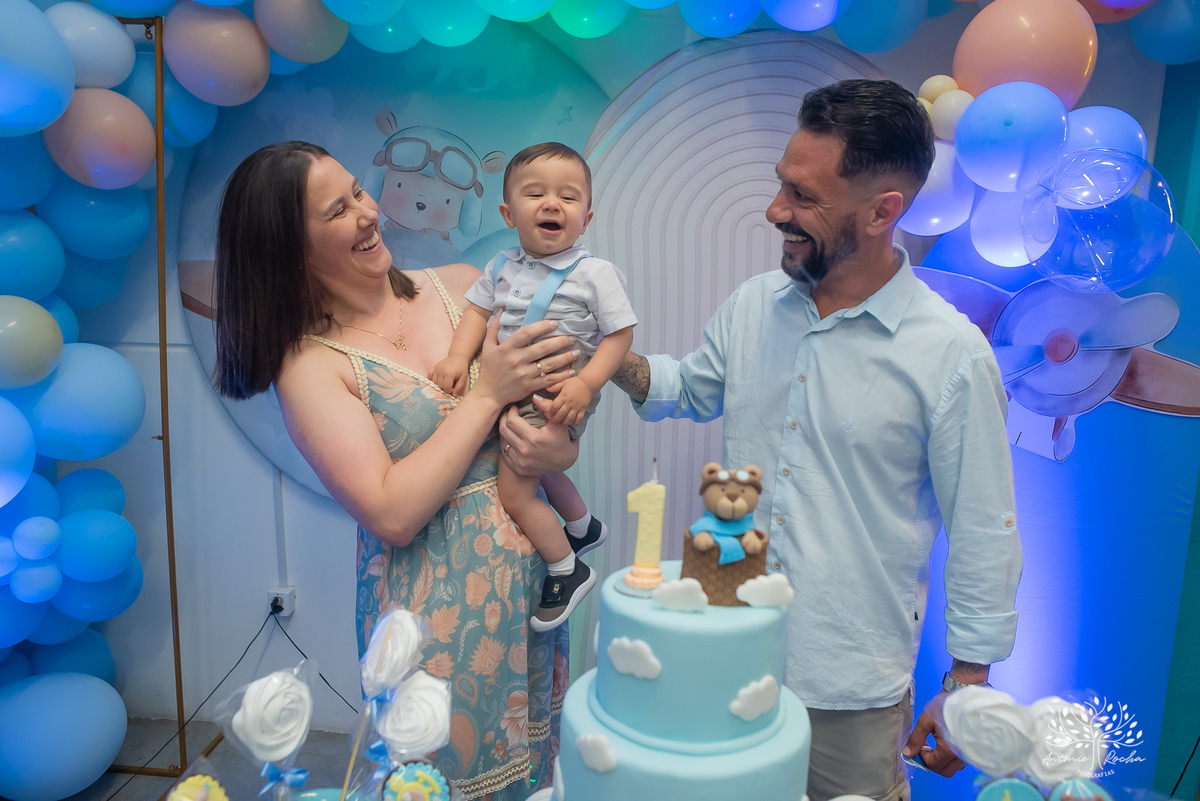 Théo – Theo – 1 ano – primeiro aninho - Festa Infantil – Festa de Criança – Festa de Família – fotografia – ursinho aviador – candy club – Fotos de Aniversário - Antonio Rocha Fotografias - Pelotas