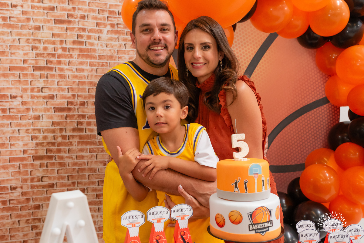 Augusto – 5 anos - Festa Infantil – Festa de Criança – Festa de Família – fotografia – basquete – NBA – Cliff Kids – Fotos de Aniversário - Antonio Rocha Fotografias - Pelotas