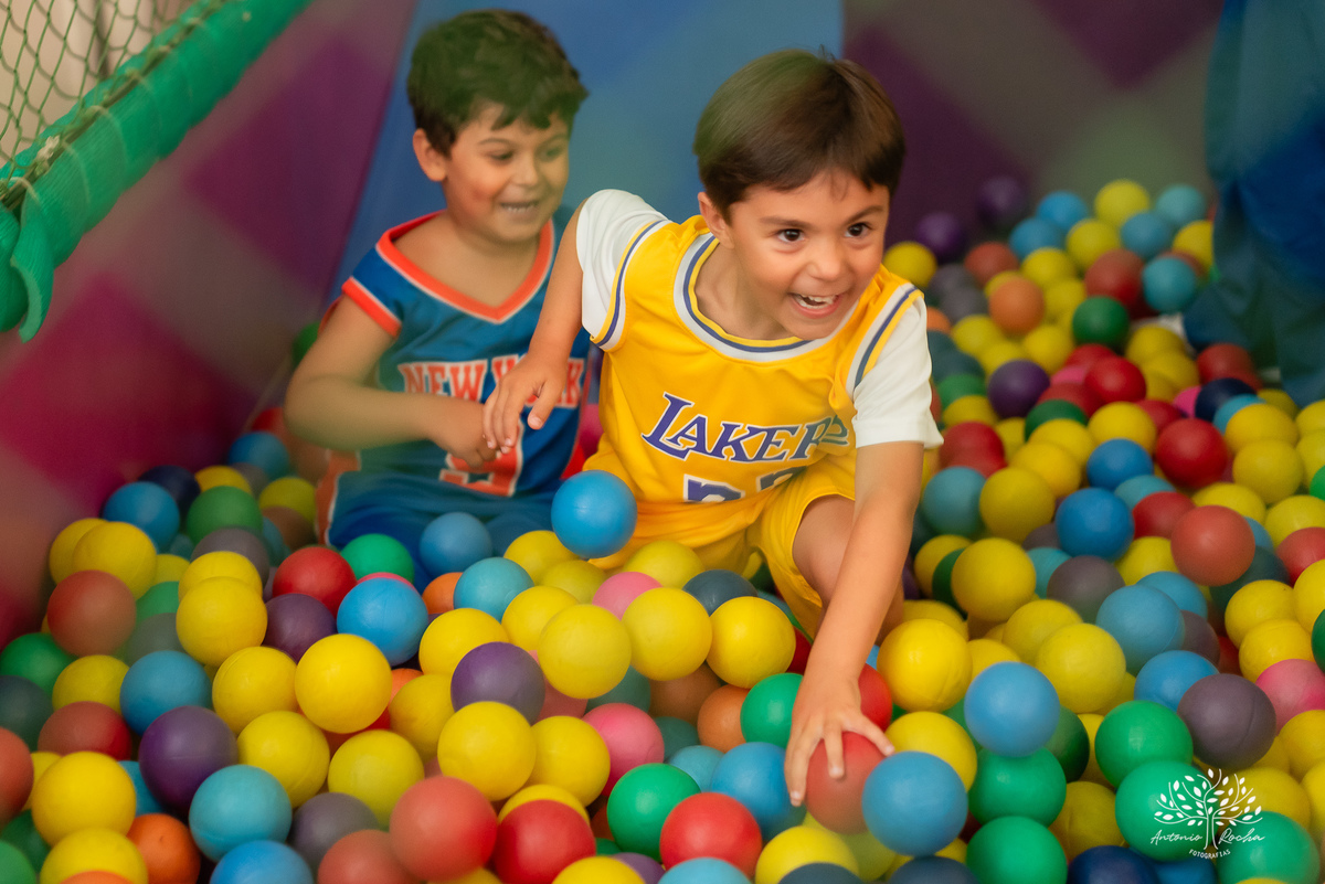 Augusto – 5 anos - Festa Infantil – Festa de Criança – Festa de Família – fotografia – basquete – NBA – Cliff Kids – Fotos de Aniversário - Antonio Rocha Fotografias - Pelotas