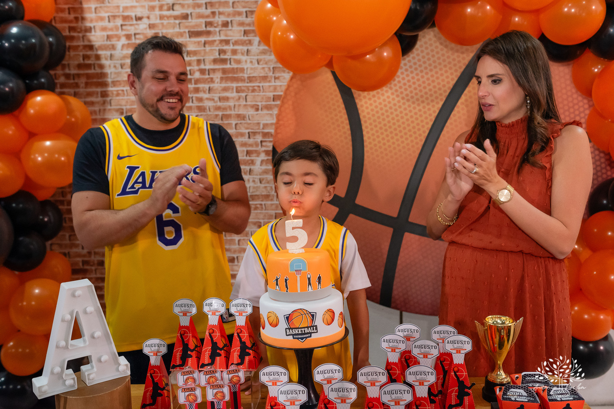 Augusto – 5 anos - Festa Infantil – Festa de Criança – Festa de Família – fotografia – basquete – NBA – Cliff Kids – Fotos de Aniversário - Antonio Rocha Fotografias - Pelotas