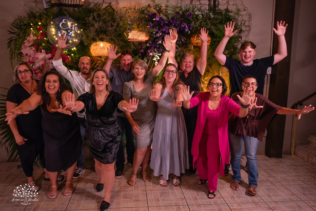 Elis Radmann – desafios – conquistas -  mulher forte – determinada – inspiração – aniversári 51 anos -  festa emocionante – Radmann – IPO - foto da família – exemplo – prévia – celebração – comemoração – Pelotas - Antonio Rocha Fotografia