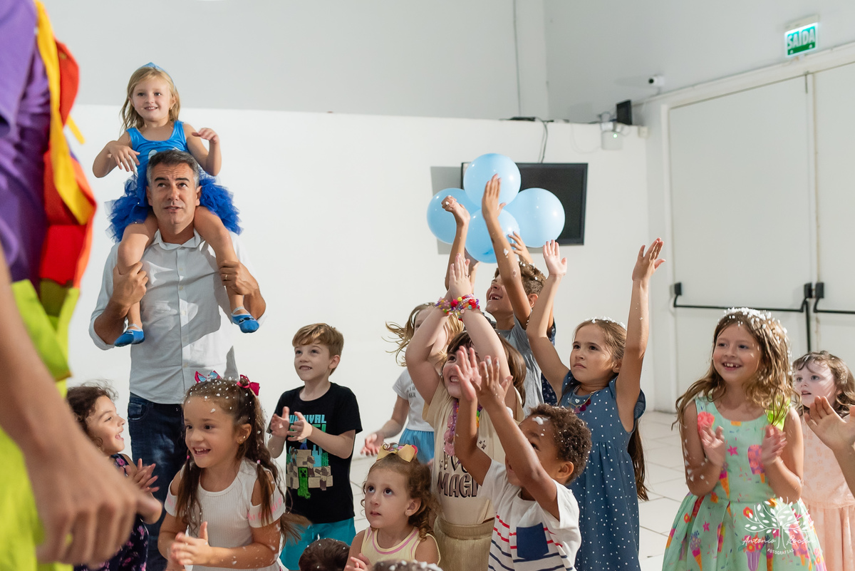 aniversário duplo - Sofia - Pedro - festa - tema Stitch - diversão - crianças - roxito -  fotografia - Cliff Kids - Antonio Rocha Fotografias - Pelotas - Tombo legal - festa no salão