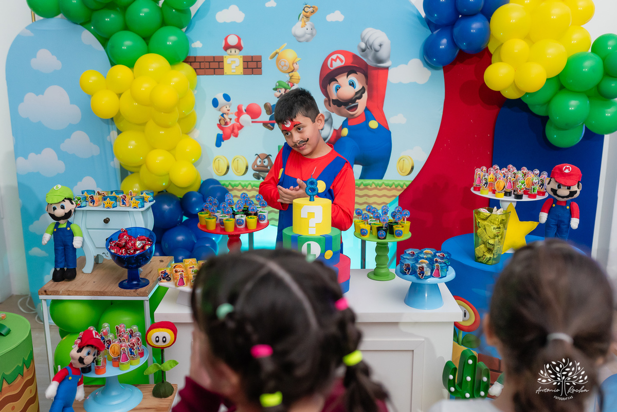 festa-de-aniversário - Super-Mário-Bross -cama elástica - Hoverboard - diversão - alegria - celebração - amigos - família - gratidão - confiança - fotografia - decoração-temática – Loly Pop - Antonio-Rocha-Fotografias-Pelotas