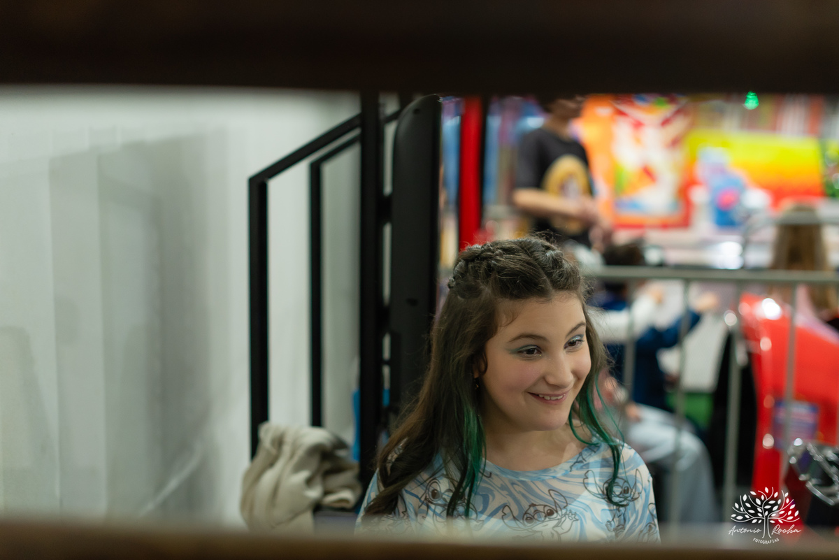 aniversário de 10 anos - fotografia de aniversário - fotógrafa infantil - tema Stitch - tirolesa - fotografia profissional - Antonio Rocha Fotografias - infância -festa animada - fotografia espontânea - pré adolescência-Pelotas-tio Guigui