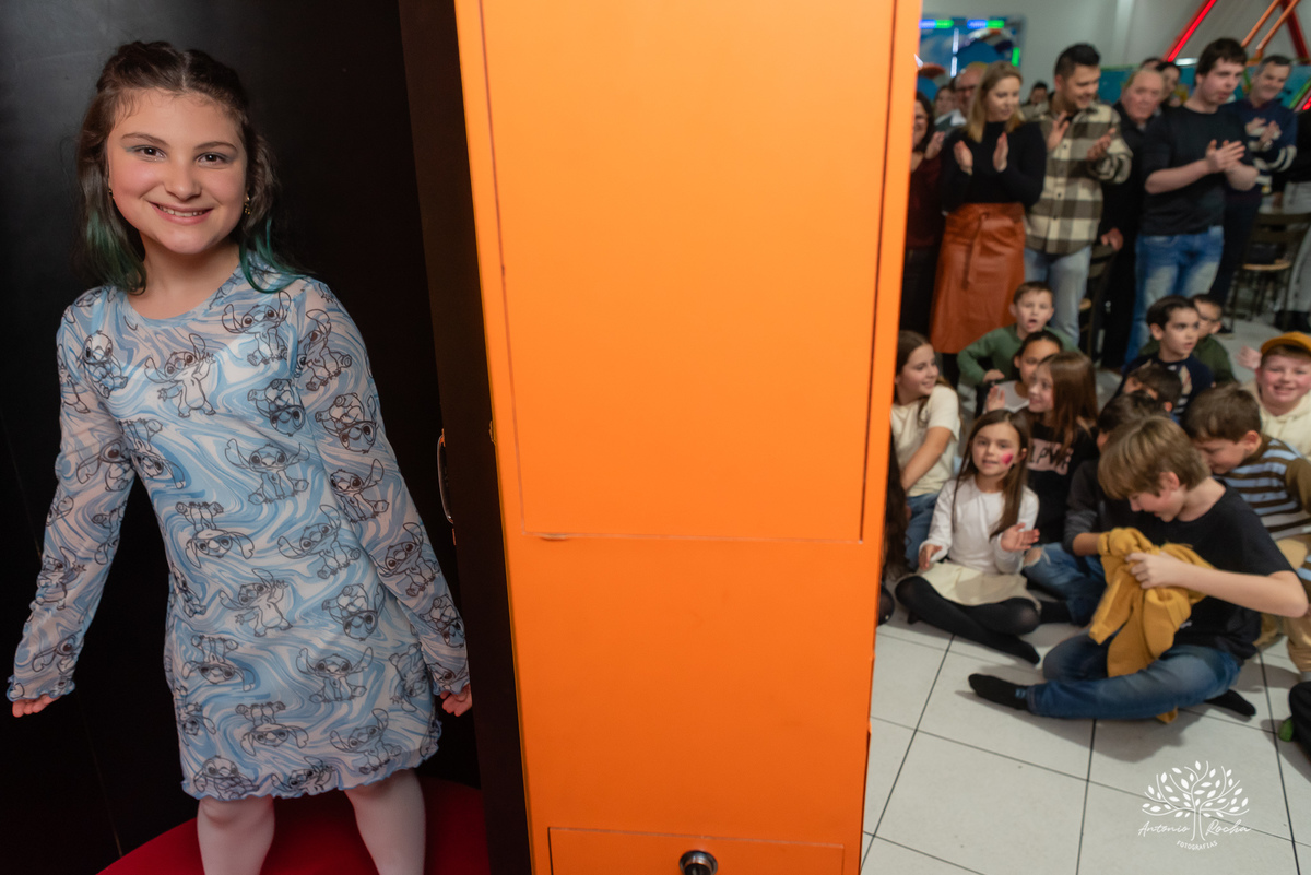 aniversário de 10 anos - fotografia de aniversário - fotógrafa infantil - tema Stitch - tirolesa - fotografia profissional - Antonio Rocha Fotografias - infância -festa animada - fotografia espontânea - pré adolescência-Pelotas-tio Guigui