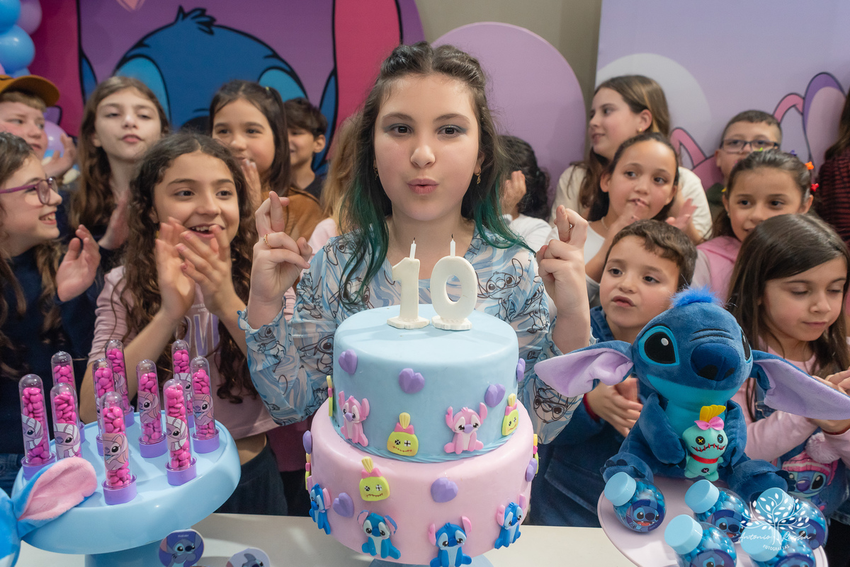 aniversário de 10 anos - fotografia de aniversário - fotógrafa infantil - tema Stitch - tirolesa - fotografia profissional - Antonio Rocha Fotografias - infância -festa animada - fotografia espontânea - pré adolescência-Pelotas-tio Guigui