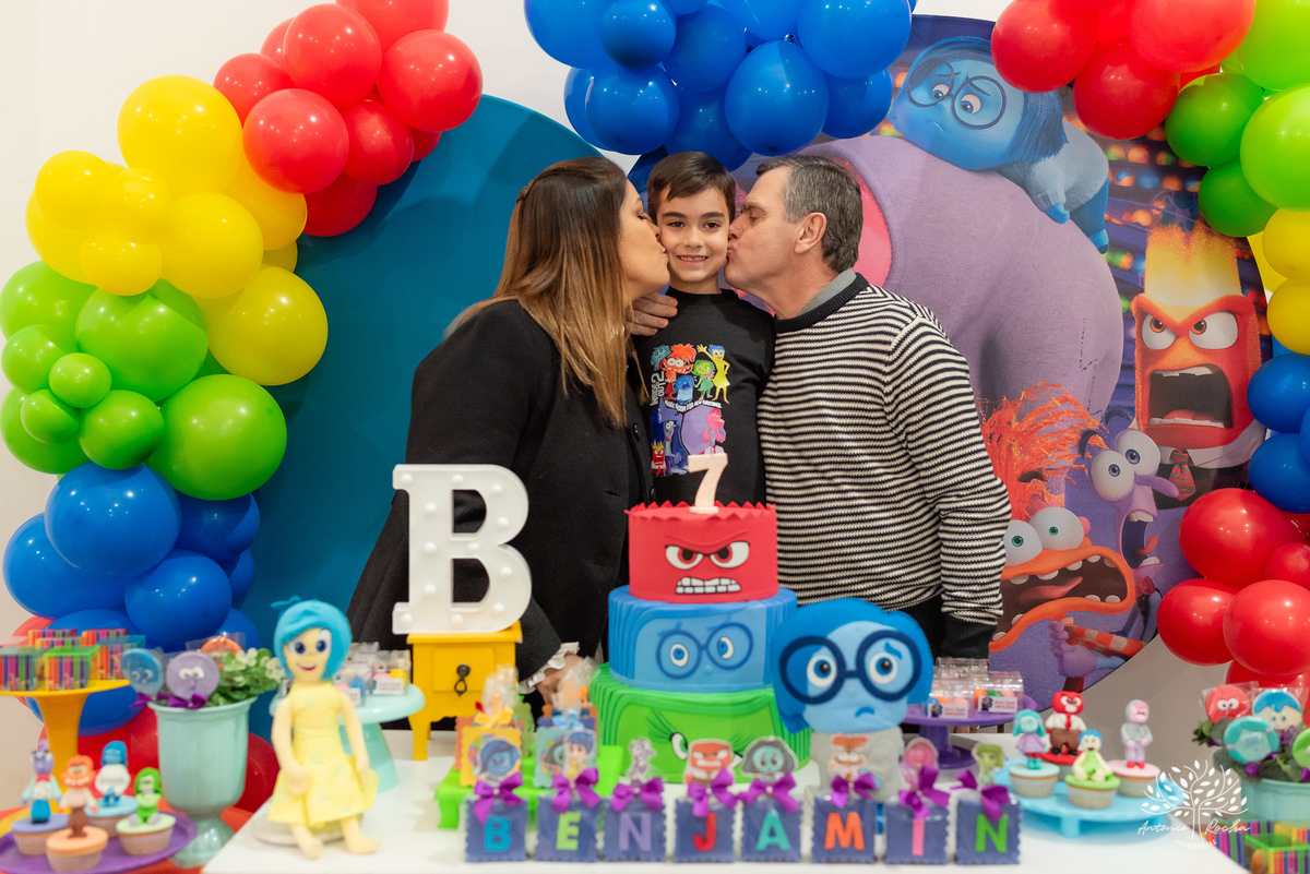 aniversário infantil - festa de 7 anos - tema Divertidamente - fotógrafo de aniversários - fotografia de eventos - celebração infantil - família e amigos - festa temática - fotógrafo de família – fotografia de crianças - Antonio Rocha Fotografias -Pelotas
