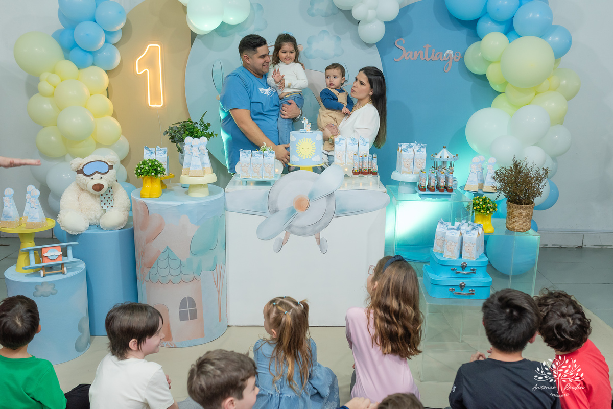 primeiro aninho - fotografia infantil - festa de aniversário - registros especiais - memórias em família - ensaio de gestação - celebração infantil - Antonio Rocha Fotografias - momentos únicos - aniversário Santiago - Pelotas