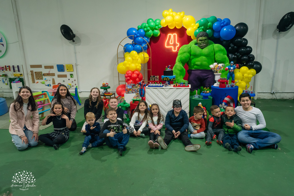 aniversário infantil - fotógrafo de família - fotografia de crianças - festa temática - super-heróis - registros fotográficos - fotógrafo de eventos - celebração em família – Pelotas - fotografia de aniversário - Antonio Rocha Fotografias