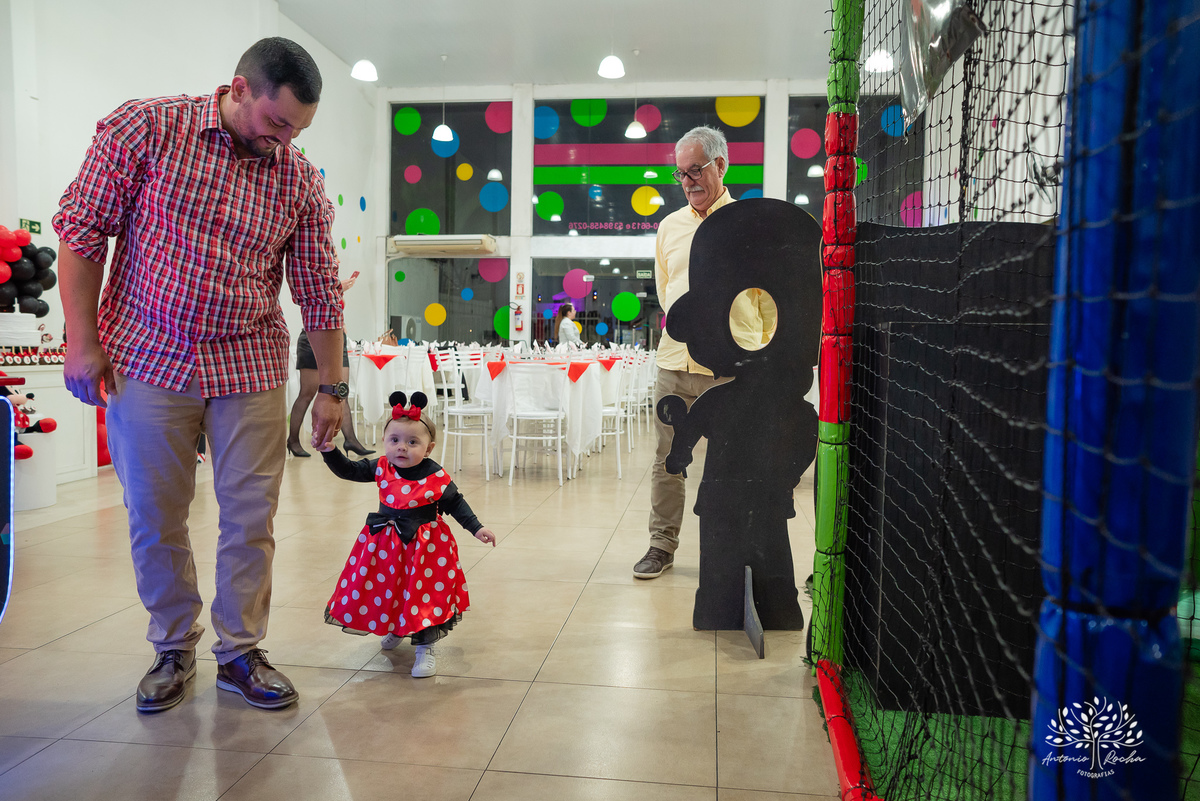 primeiro aninho - festa infantil - Maria Eduarda - família - amigos - aniversário temático - fotografia de aniversário - banda ao vivo - playground infantil - decoração Minnie - Antonio Rocha Fotografias - salão Loly Pop - celebração em família - Pelotas