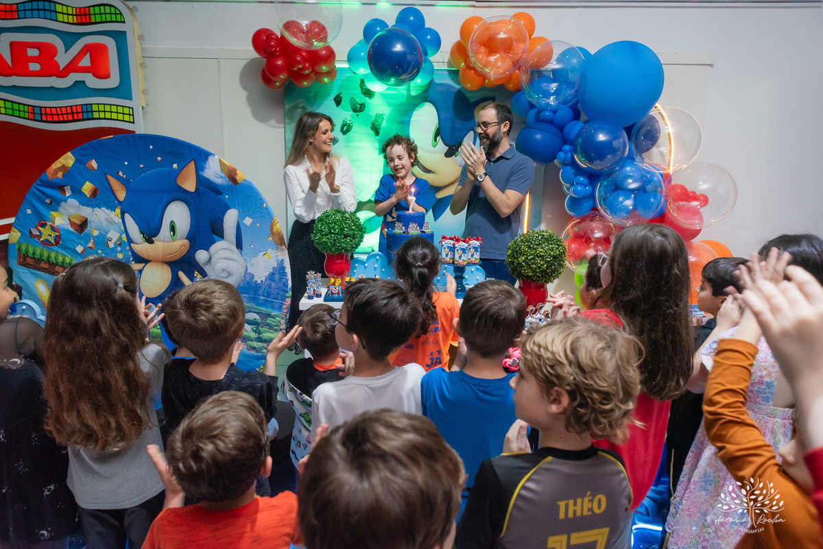 Rodrigo - aniversário - 7 anos - festa infantil - Sonic - fotos de aniversário - amigos - diversão - futebol - pipoca - algodão doce - momento especial - parabéns - família - registro fotográfico - Antonio Rocha Fotografias - Pelotas - Lanche Infantil