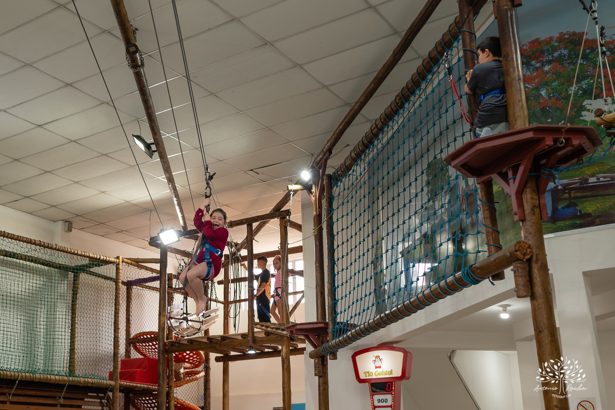 aniversário infantil - fotografia de aniversário - festa temática - Brawl Stars - tirolesa - show de parabéns - registro fotográfico - memórias em família - Antonio Rocha Fotografias - Pelotas – Antonio Rocha Fotografias – Tio Guigui