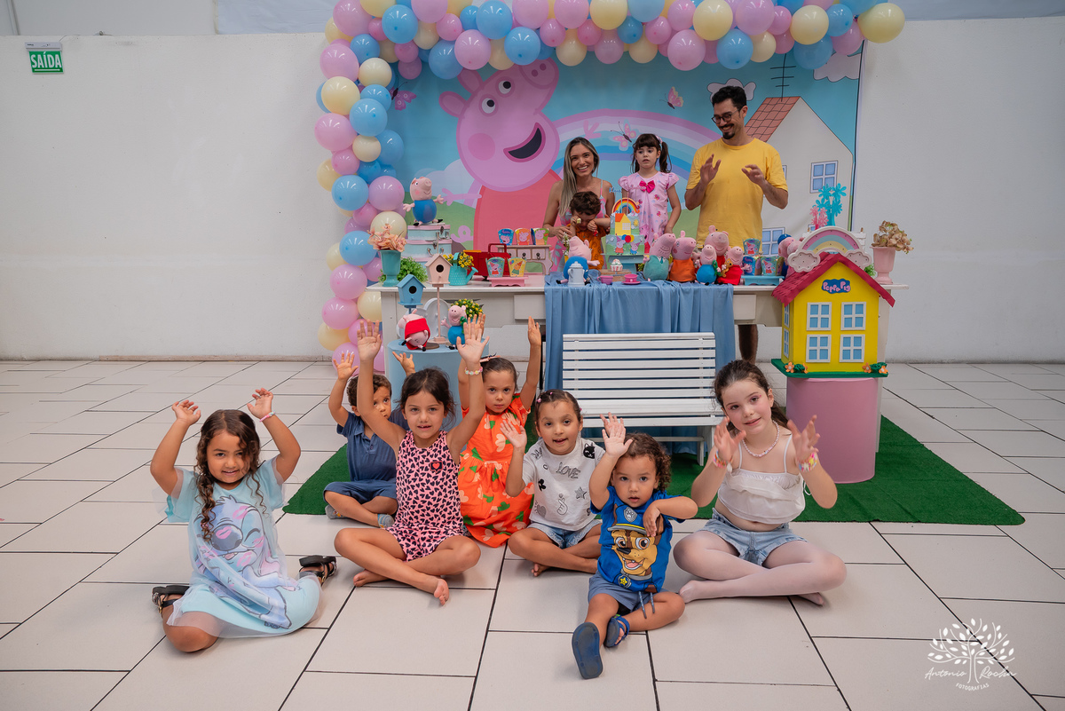 aniversário infantil - fotografia infantil - festa de aniversário - irmãos - fotografia profissional - alegria - comemoração - infância - fotos espontâneas - família - recordações - amor - Pelotas - Cliff Kids - Antonio Rocha Fotografias