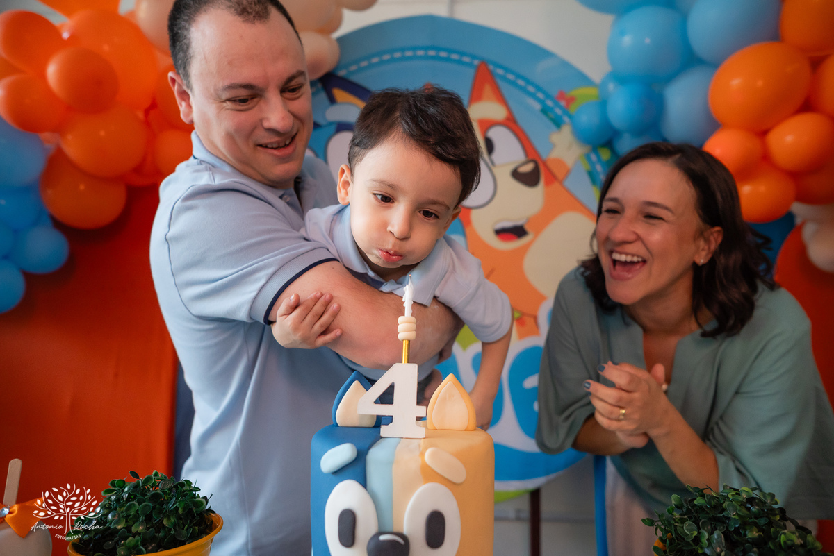 Inácio - aniversário infantil - 4 anos - festa de criança - fotografia de aniversário - fotos espontâneas - fotógrafo de eventos - fotografia infantil - Bluey - memórias afetivas - festa em família - Antonio Rocha Fotografias - Pelotas – Loly Pop