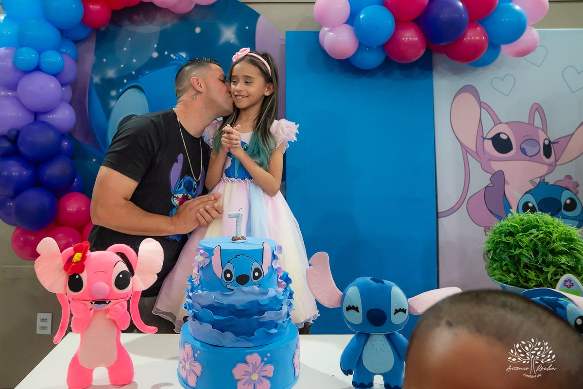 fotografia infantil - aniversário infantil - festa temática Stitch - lembranças de infância - fotógrafo de festas - Antonio Rocha Fotografias - ensaio infantil - alegria das crianças – Pelotas - ensaio com família - Tio Guigui – Festa de Criança