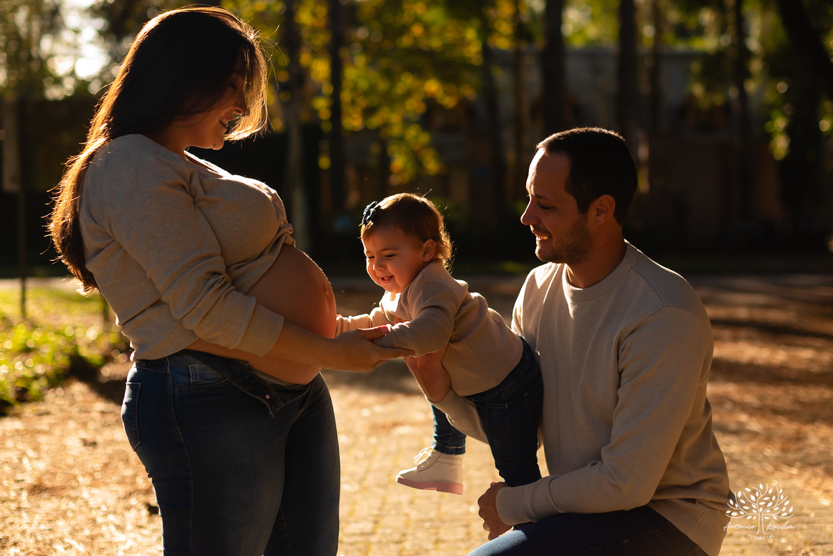 ensaio de gestante - fotografia de família - fotos ao ar livre - Acacias - espera da segunda filha - amor que cresce - especiais - Pelotas - fotos com luz natural - Antonio Rocha Fotografias – Ensaio de gestante – Fotos da Gestação – Ensaio de Gestação