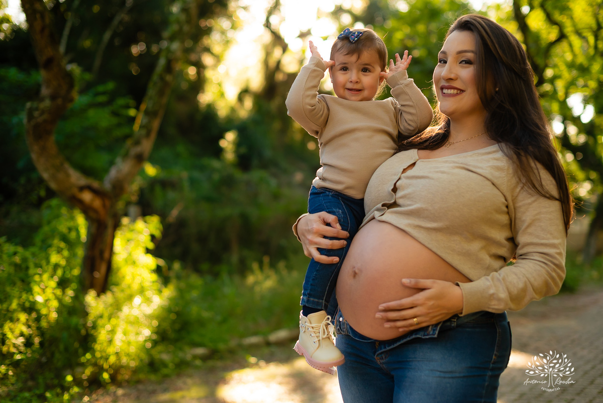 ensaio de gestante - fotografia de família - fotos ao ar livre - Acacias - espera da segunda filha - amor que cresce - especiais - Pelotas - fotos com luz natural - Antonio Rocha Fotografias – Ensaio de gestante – Fotos da Gestação – Ensaio de Gestação