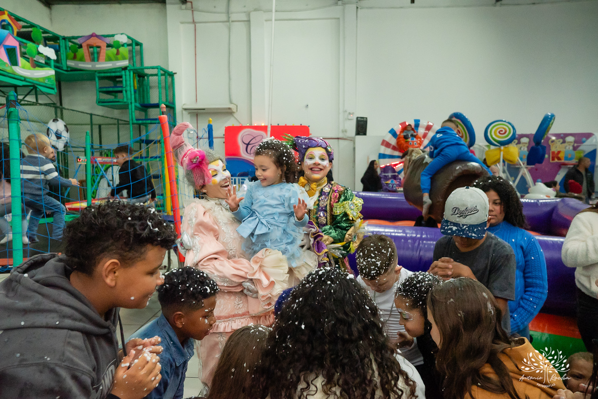 Aniversário Infantil - Fotógrafo de Aniversário - Fotos de Festa de Criança - Cliff Kids - Tholl - Roxito - Chuva de Neve - Pelotas - Antonio Rocha Fotografias- Maletinha Colorida - Pintura Facial - Animação Infantil - Cássia Nobel - Música ao vivo