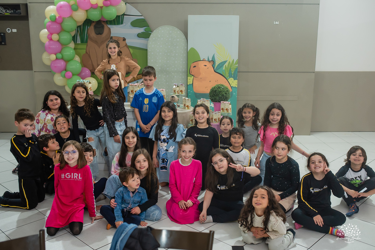 aniversário infantil - fotografia de festa - fotografia espontânea – Show do parabéns - tirolesa - barco vick - torre de aventuras - fotografia de crianças - lembranças de família - festa tema capivara - Pelotas - Antonio Rocha Fotografias - tio guigui