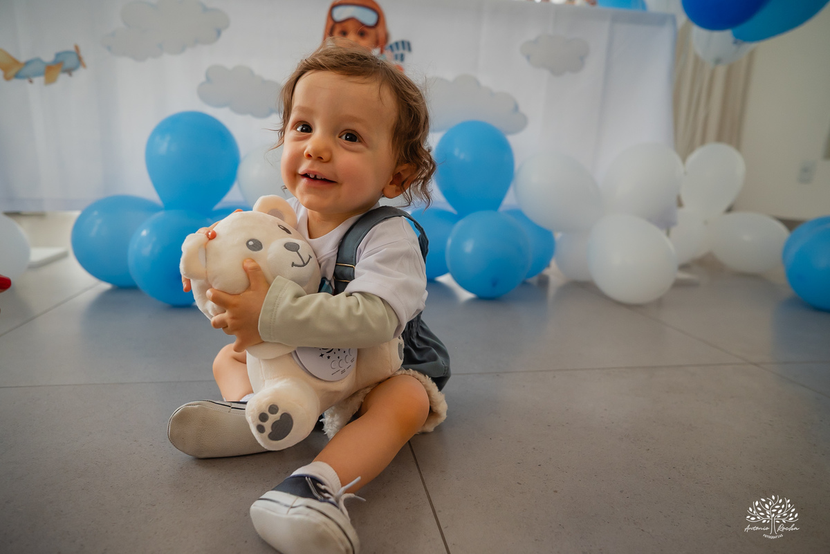 fotógrafo de aniversário infantil - aniversário de 1 ano - fotografia de família - festa de aniversário - fotógrafo em Pelotas - ensaio infantil - festa de um aninho - fotógrafo de crianças - aniversário em condomínio - Antonio Rocha Fotografias - Aviador