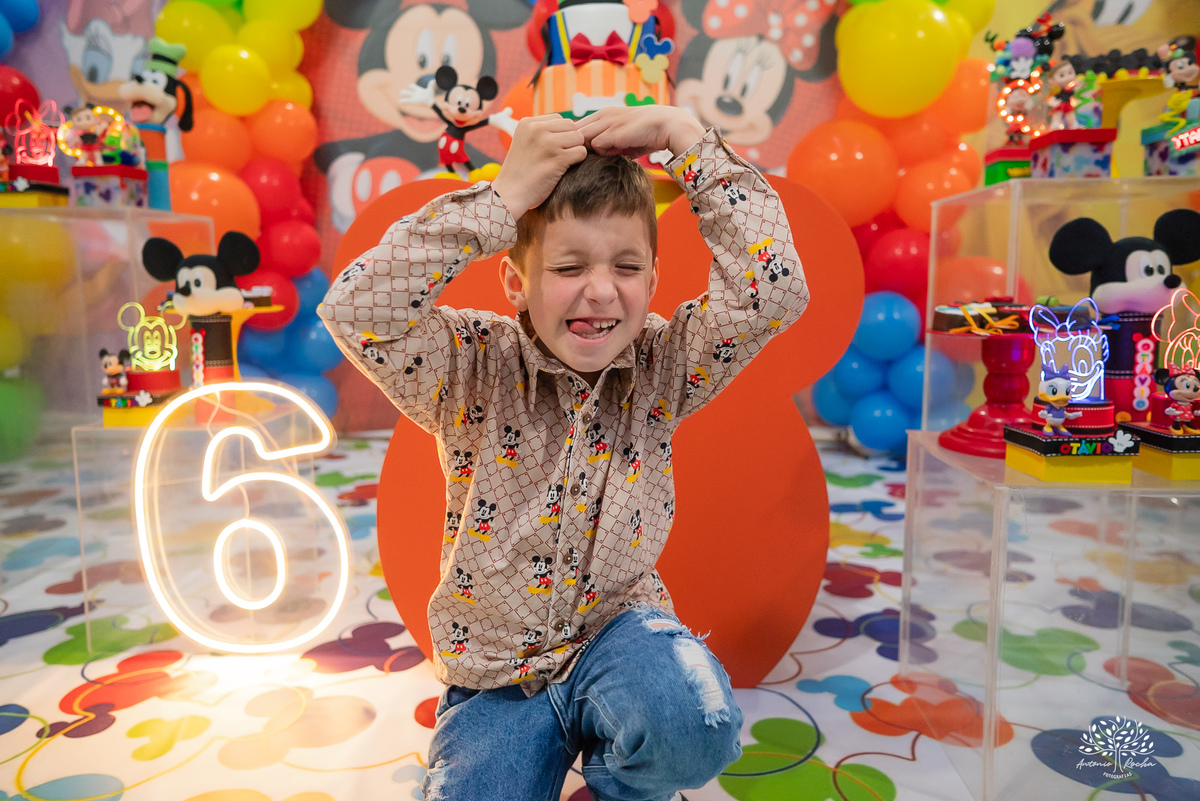 fotografia infantil - aniversário infantil - fotógrafo de festas - fotógrafo em Pelotas -  Antonio Rocha Fotografias - tema Disney - Mickey e Minnie - decoração criativa - fotografia de família - ensaio aniversário - fotografia profissional – Cliff Kids