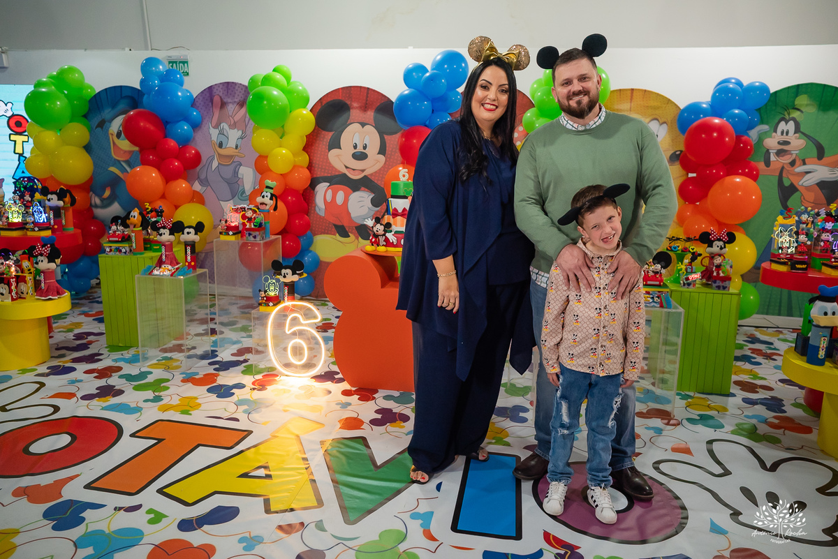 fotografia infantil - aniversário infantil - fotógrafo de festas - fotógrafo em Pelotas -  Antonio Rocha Fotografias - tema Disney - Mickey e Minnie - decoração criativa - fotografia de família - ensaio aniversário - fotografia profissional – Cliff Kids