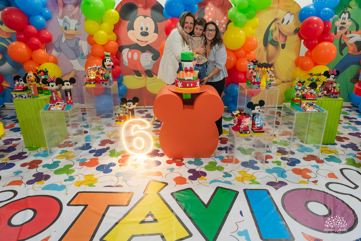 fotografia infantil - aniversário infantil - fotógrafo de festas - fotógrafo em Pelotas -  Antonio Rocha Fotografias - tema Disney - Mickey e Minnie - decoração criativa - fotografia de família - ensaio aniversário - fotografia profissional – Cliff Kids